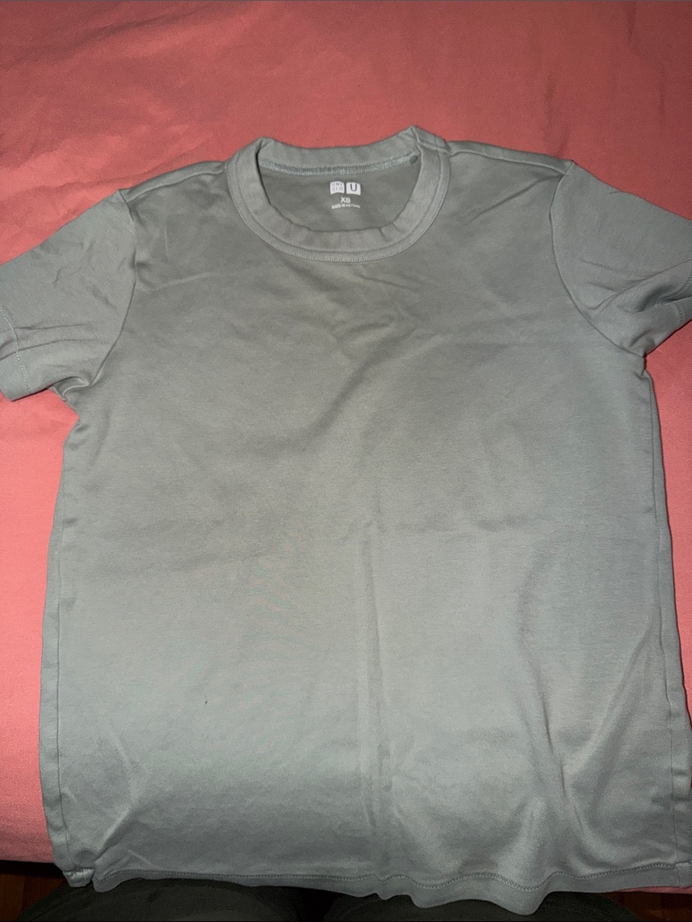 Uniqlo Short Sleeve Crew Neck Tee in Light green